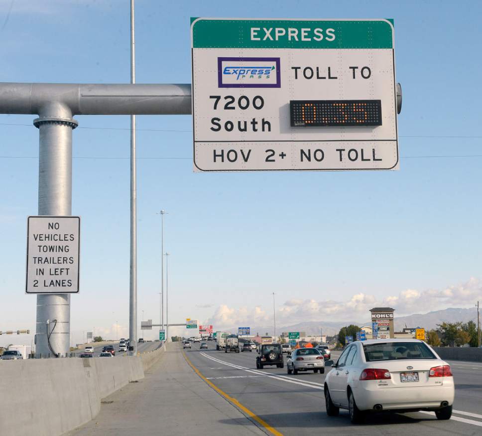 rules for freeway express lane