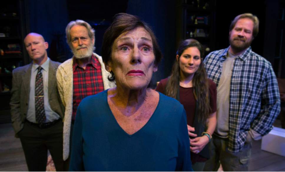 Steve Griffin / The Salt Lake Tribune


S.A. Rogers, Bob Nelson, Anne Cullimore Decker, Andrea Peterson and Justin Bruse from a scene in SLAC's production of "Winter" in Salt Lake City.