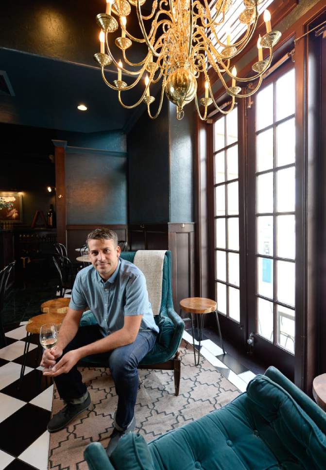Francisco Kjolseth | The Salt Lake Tribune
Fine dining still means a higher level of attention to the food, wine and service, but it can be served in a relaxed atmosphere. "The grand entrance and the red carpet, that's behind us," said Scott Evans, co-owner of the Pago Restaurant group in Salt Lake City.
