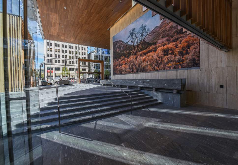 Francisco Kjolseth | The Salt Lake Tribune
The new Eccles theater in downtown Salt Lake City prior to opening day.