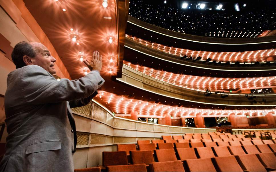 Rick Egan  |  The Salt Lake Tribune

Acoustics consultant Mark Holden talks about the effort and research that went into the state-of-the-art George S. and Dolores Doré Eccles Theater, opening Oct. 21 in downtown Salt Lake City.