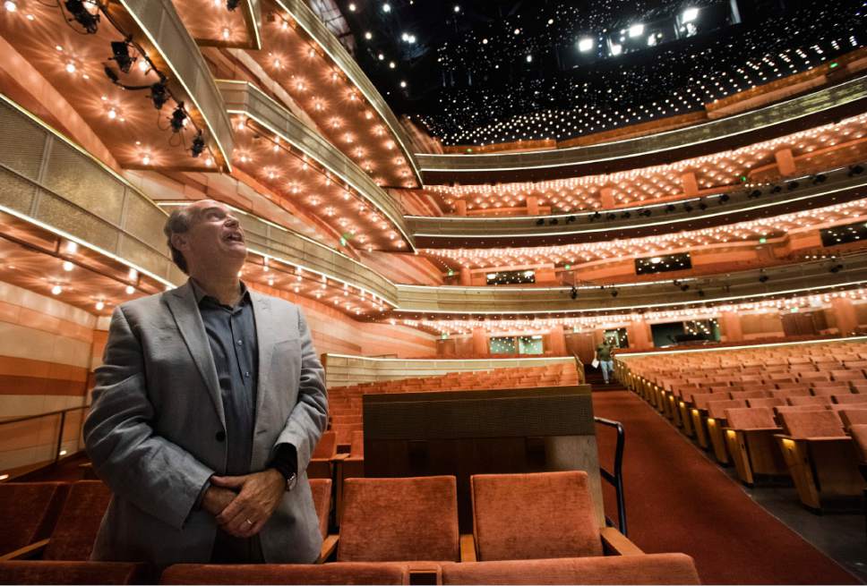 Rick Egan  |  The Salt Lake Tribune

Acoustics consultant Mark Holden talks about the effort and research that went into the state-of-the-art George S. and Dolores Doré Eccles Theater, opening Oct. 21 in downtown Salt Lake City.