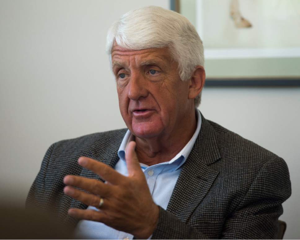 Steve Griffin / Tribune file photo

U.S. Rep. Rob Bishop meets with the Salt Lake Tribune Editorial Board at the paper's offices in Salt Lake City Monday September 19, 2016.