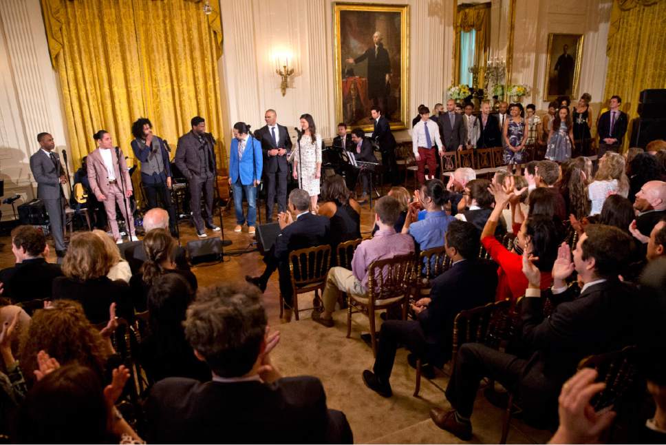 Hamilton at the hotsell white house full performance