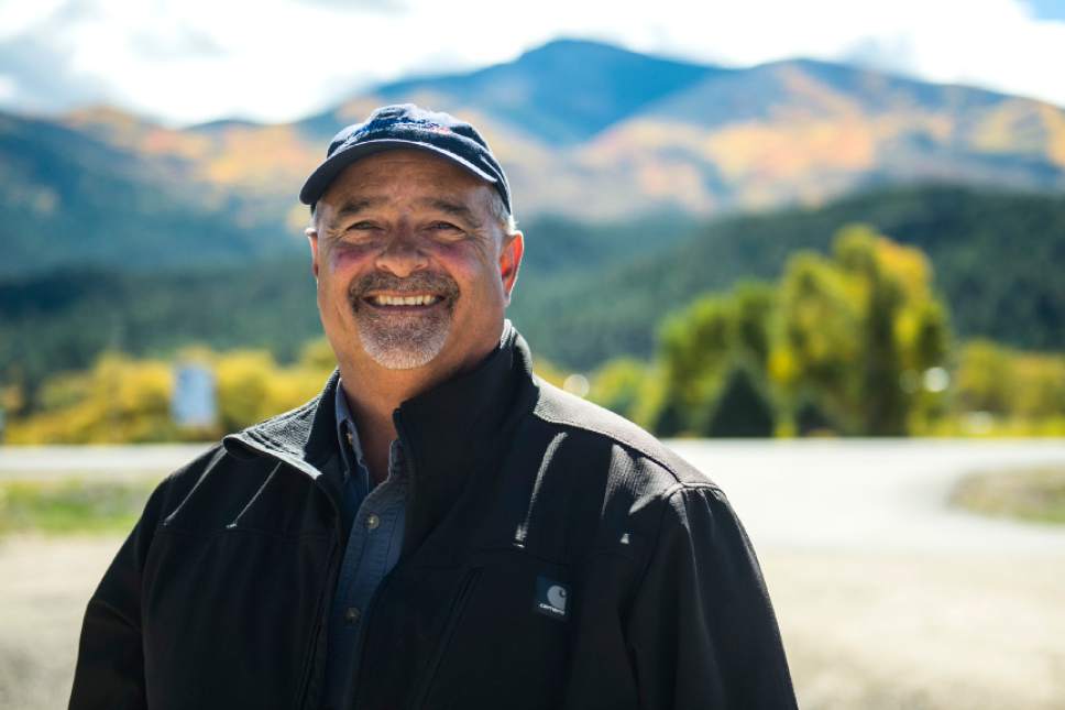 Chris Detrick  |  The Salt Lake Tribune
Rancher Bobby Ortega poses for a portrait in Questa, New Mexico Friday September 30, 2016.