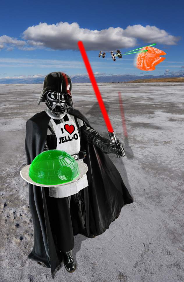 Francisco Kjolseth | The Salt Lake Tribune
Yes, once again it is time for the annual Jell-O haiku! So, what better way to celebrate than to have a little fun mixing this favorite Utah jiggly treat with the much-anticipated release of "Star Wars: The Force Awakens" on Dec. 18.