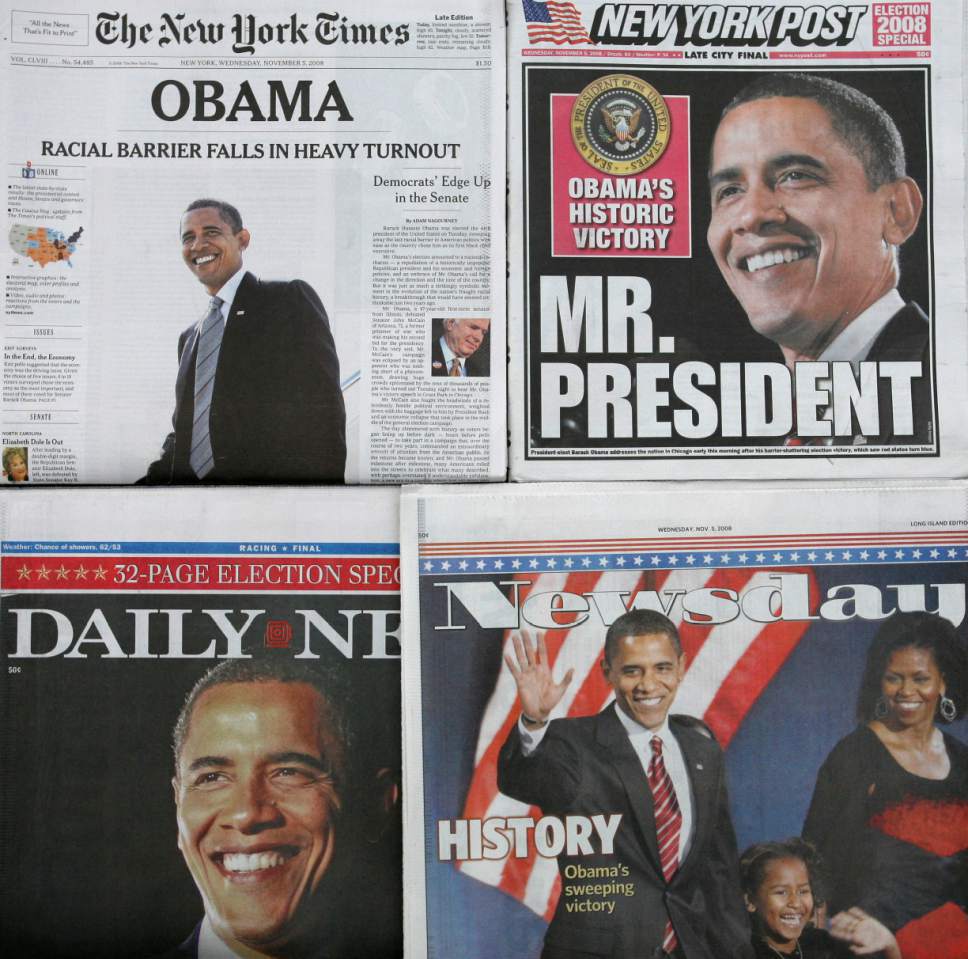 Print newspapers dead? Not after elections - The Salt Lake ...