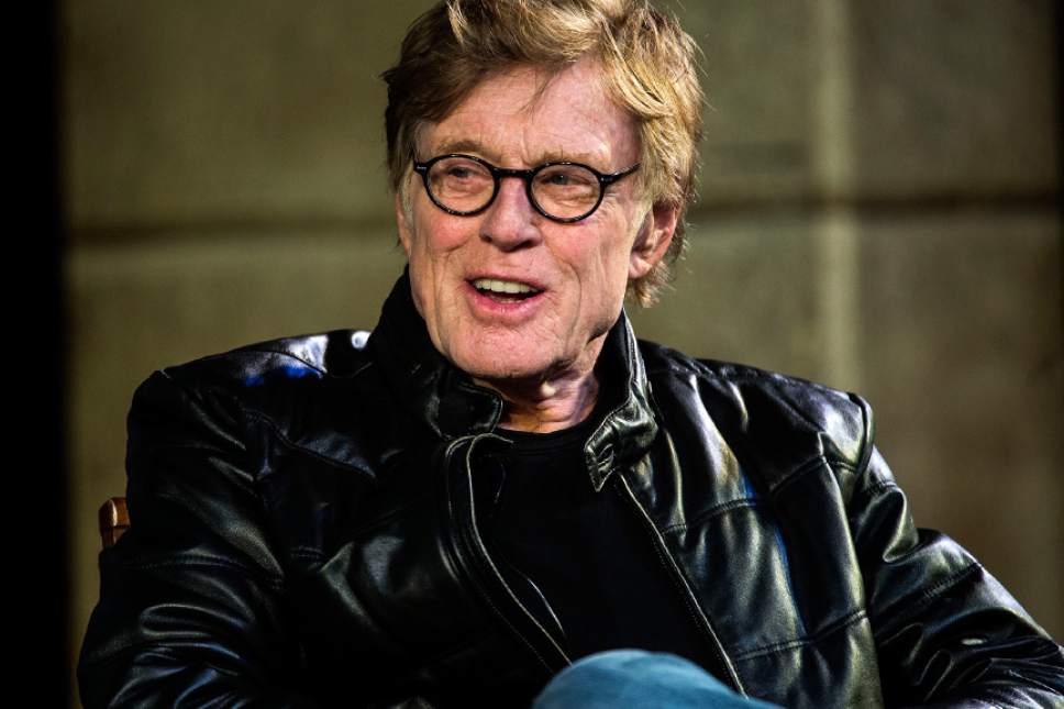 Chris Detrick  |  The Salt Lake Tribune
Robert Redford speaks during a panel discussion, ìVisions of Independence,î at The Egyptian Theatre during the 2015 Sundance Film Festival in Park City on Thursday, Jan. 29, 2015.