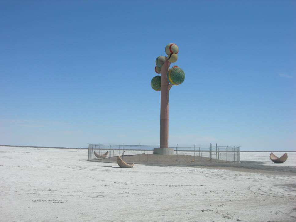 Jimmy Emerson  |  Courtesy

The Tree of Life sculpture on the Bonneville Salt Flats.