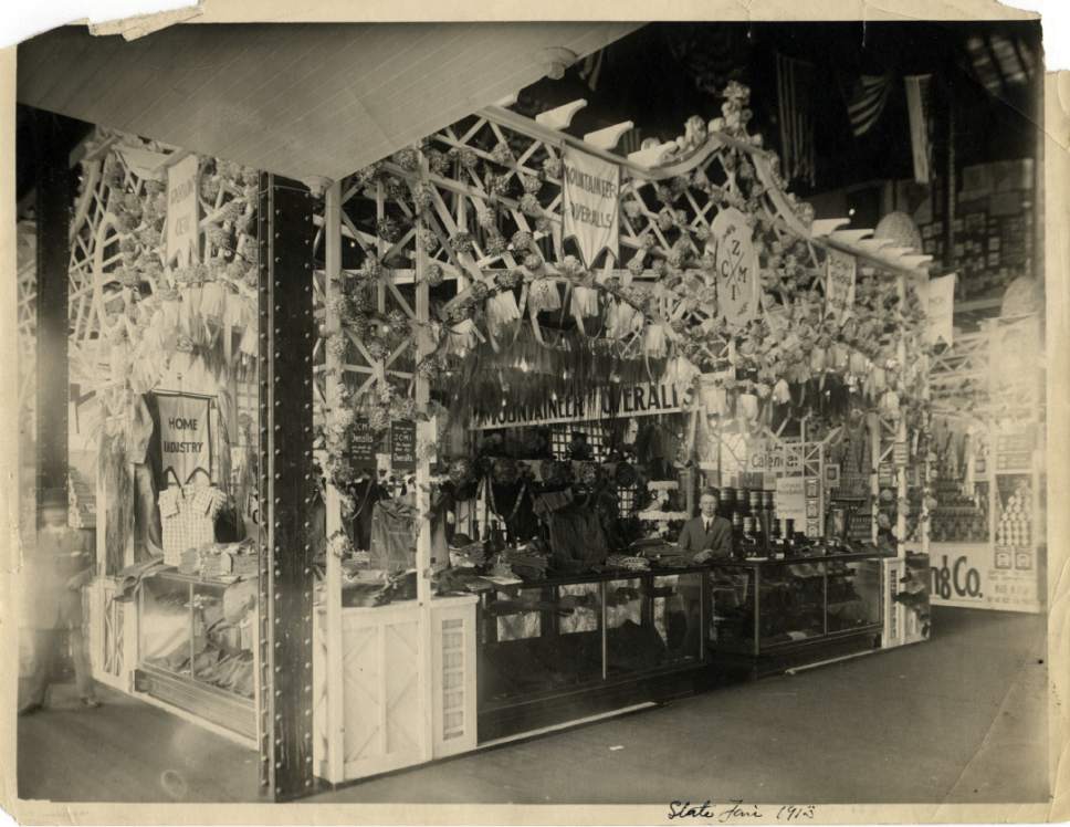 Tribune file photo

ZCMI's display at the 1913 Utah State Fair.