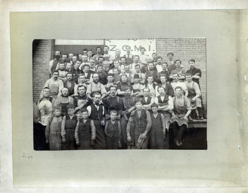 Tribune file photo

ZCMI staff is seen in this photo from 1881.