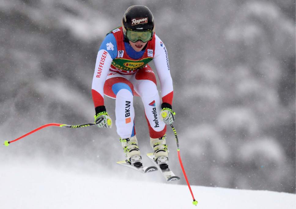 Skiing: Switzerland's Lara Gut wins Lake Louise super-G - The Salt Lake ...