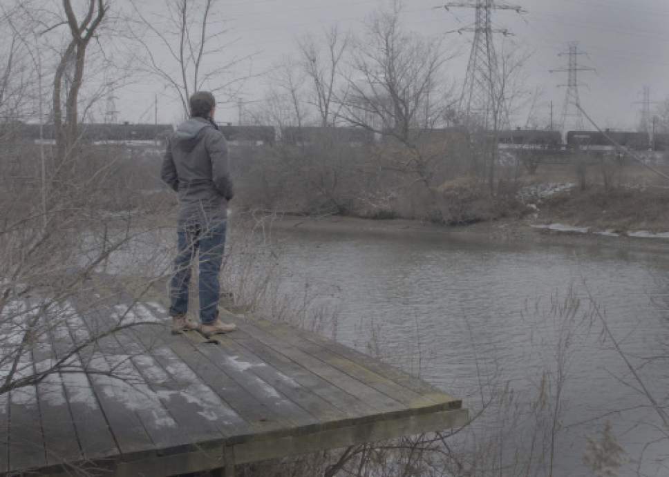 | courtesy Slamdance Film FestivalDiretor Cullen Hoback stands near the