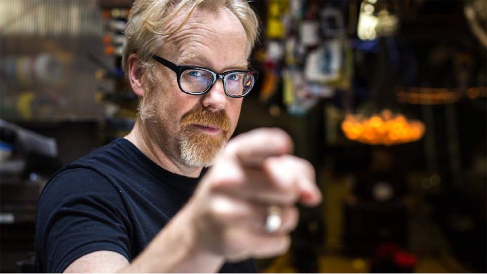Mythbusters Star Still Surprised By Success The Salt Lake Tribune Adam Savage Will Appear For A Park City Institute Performance On Saay Courtesy Discovery Channel