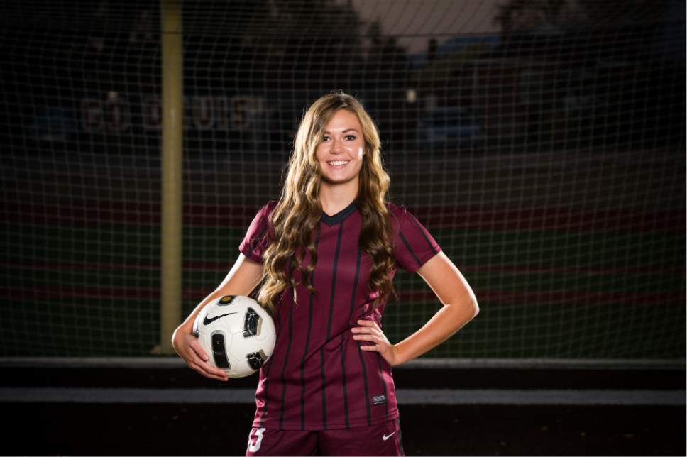(Alex Gallivan | Special to The Tribune) Millcreek's Callie Burt, a member of the 2016 Girls Soccer All-Tribune Team