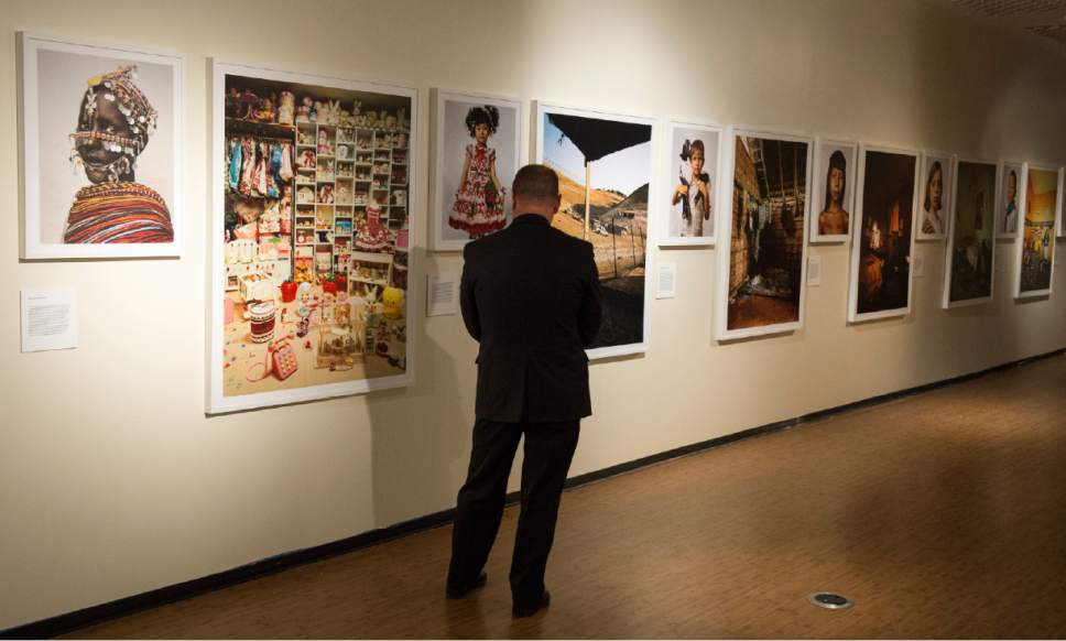 Rick Egan  |  The Salt Lake Tribune

The newest exhibit at The Leonardo, titled "Where Children Sleep," examines class, race, hunger, education and a host of issues, all through the lens of a child's bedroom.