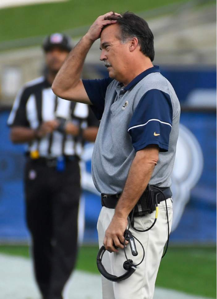 NFL Los Angeles Rams fire coach Jeff Fisher The Salt Lake Tribune