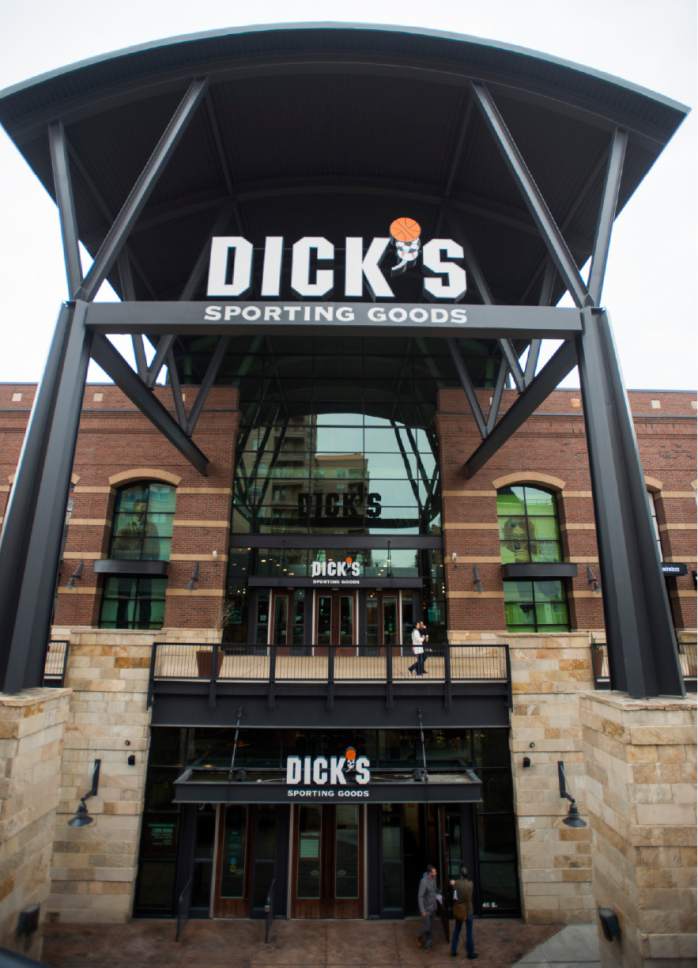 Rick Egan  |  The Salt Lake Tribune

Dick's Sporting Goods announced they will close the location at the Gateway Mall at the end of the year. Thursday, December 15, 2016.