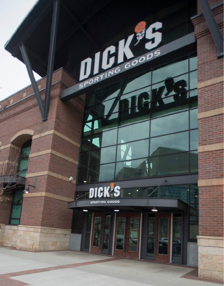 Rick Egan  |  The Salt Lake Tribune

Dick's Sporting Goods announced they will close the location at the Gateway Mall at the end of the year. Thursday, December 15, 2016.