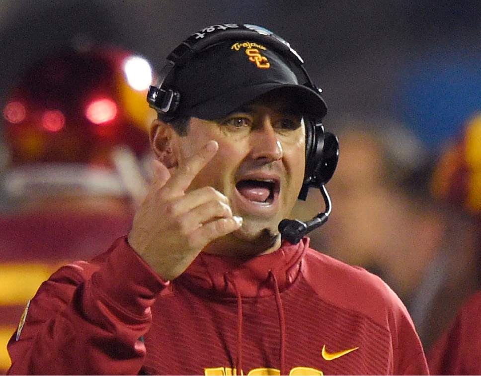 College Football Alabama Names Ex Usc Coach Sarkisian