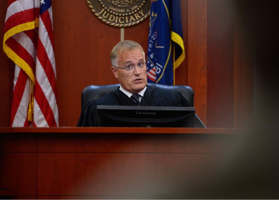 Scott Sommerdorf   |  The Salt Lake Tribune
Third District Juvenile Court Judge James Michie ruledon Friday that the 15-year-old boy accused of killing Kailey Vijil is not competent to stand trial.