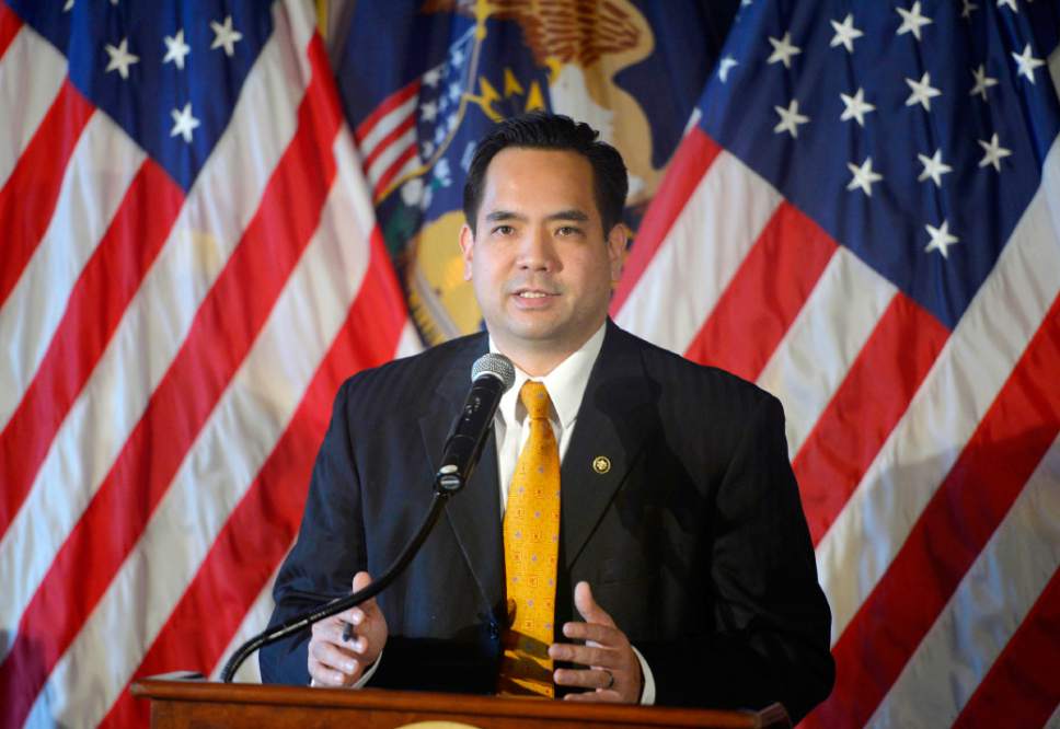 (Tribune file photo)

A spokesman for Utah Attorney General Sean Reyes says his office has an obligation to defend the laws of the state.