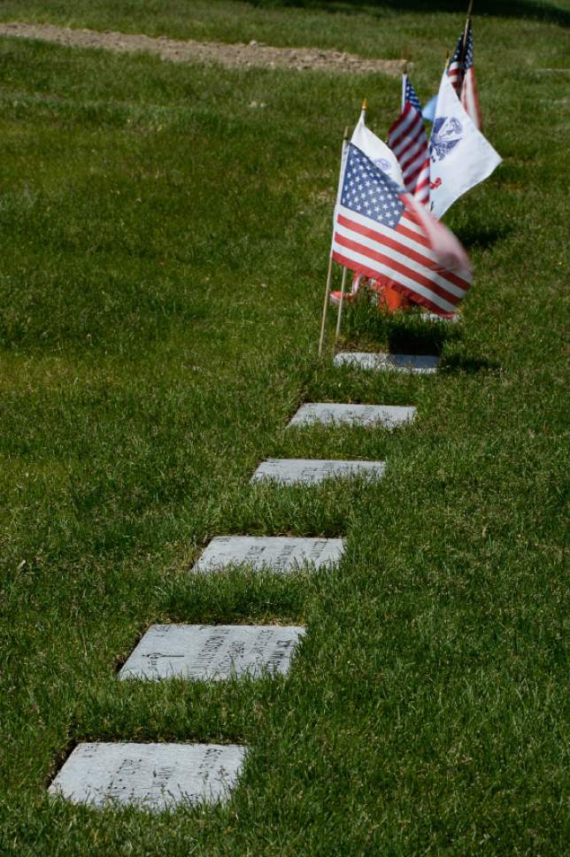 Francisco Kjolseth | The Salt Lake Tribune
The Utah Veterans Cemetery in Bluffdale is filling. In five to six years, there will be no more space for new veteran burials.
