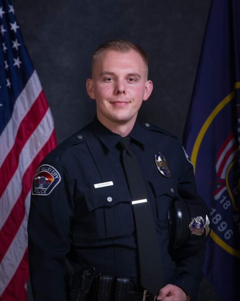 police officer killed utah cody valley west officers chase death department duty line brotherson law during enforcement courtesy lake idaho
