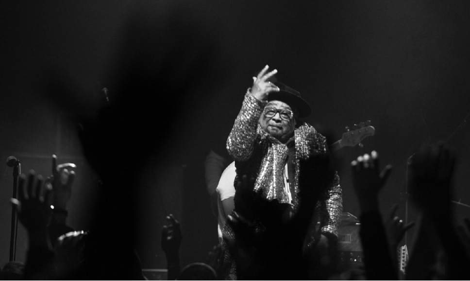 Leah Hogsten  |  The Salt Lake Tribune
Funk legend George Clinton & Parliament Funkadelic perform at The Depot in Salt Lake City, Friday, December 30, 2016.