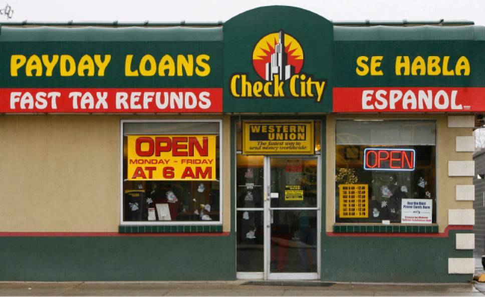 Leah Hogsten  |  Tribune file photo
Utah payday lenders charged an average 459 percent annual interest on tens of thousands of loans issued in 2015, according to a new state report.