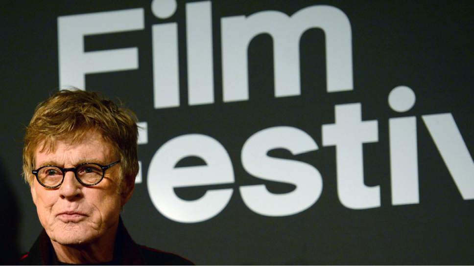 Steve Griffin  |  The Salt Lake Tribune


Robert Redford walks on to the Egyptian Theatre stage for the 2016 Sundance Film Festival opening press conference in Park City.