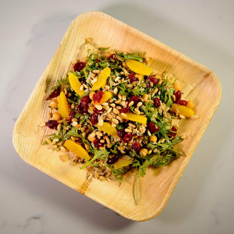 Trent Nelson  |  The Salt Lake Tribune
The grains and kale salad at Riverhorse Provisions in Park City.