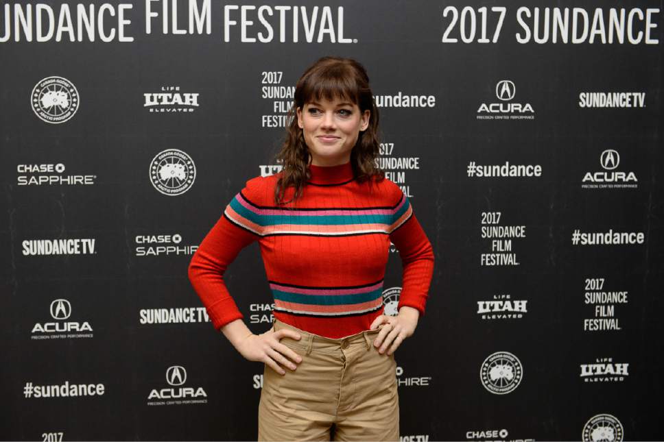 Francisco Kjolseth | The Salt Lake Tribune
Jane Levy walks the press line before the start of the debut of "I Don't Feel at Home in This World Anymore," as it premieres on day one at the Sundance Film Festival in Park City on Thursday, Jan. 19, 2017.