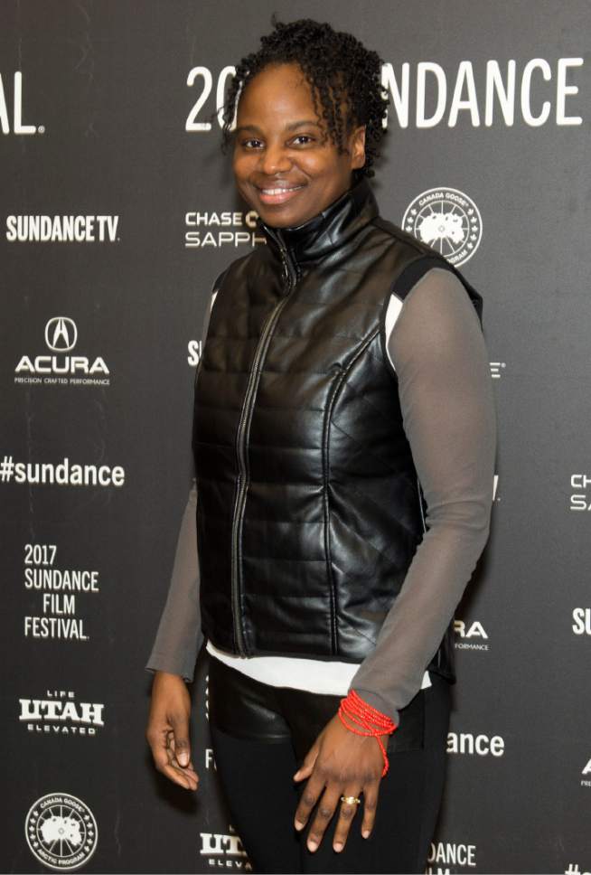 Rick Egan  |  The Salt Lake Tribune

Director/screenwriter/executive producer, Dee Rees, for the premiere of "Mudbound" at the 2017 Sundance Film Festival in Park City, Saturday, January 21, 2017.