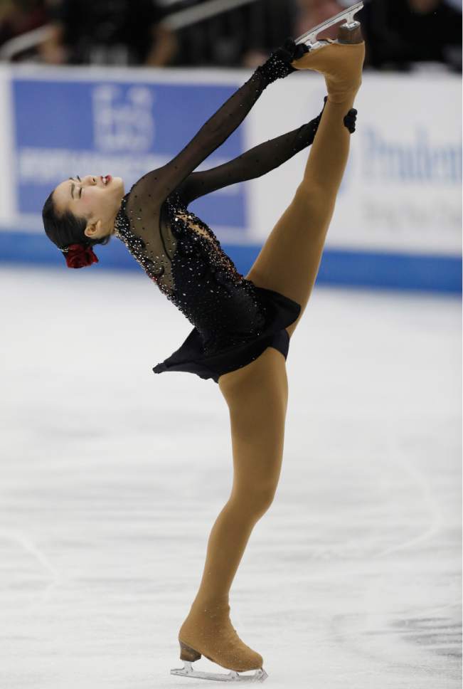 Figure skating: Karen Chen holds off 3-time champ Ashley Wagner to win ...