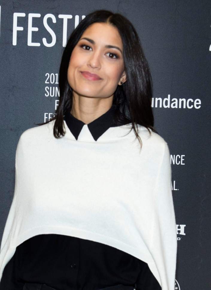 Rick Egan  |  The Salt Lake Tribune

Julia Jones, at the Eccles Theatre for the world premiere of "Wind River" at the 2017 Sundance Film Festival in Park City, Saturday, January 21, 2017.