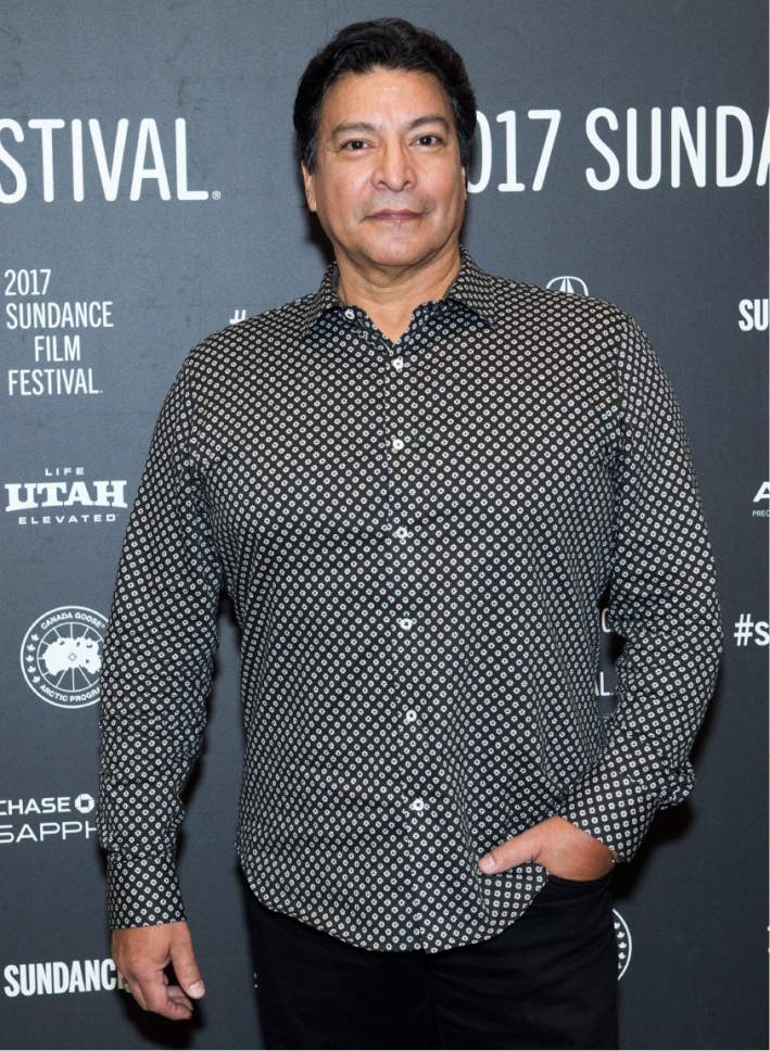 Rick Egan  |  The Salt Lake Tribune

Gil Birmingham, at the Eccles Theatre for the world premiere of "Wind River" at the 2017 Sundance Film Festival in Park City, Saturday, January 21, 2017.