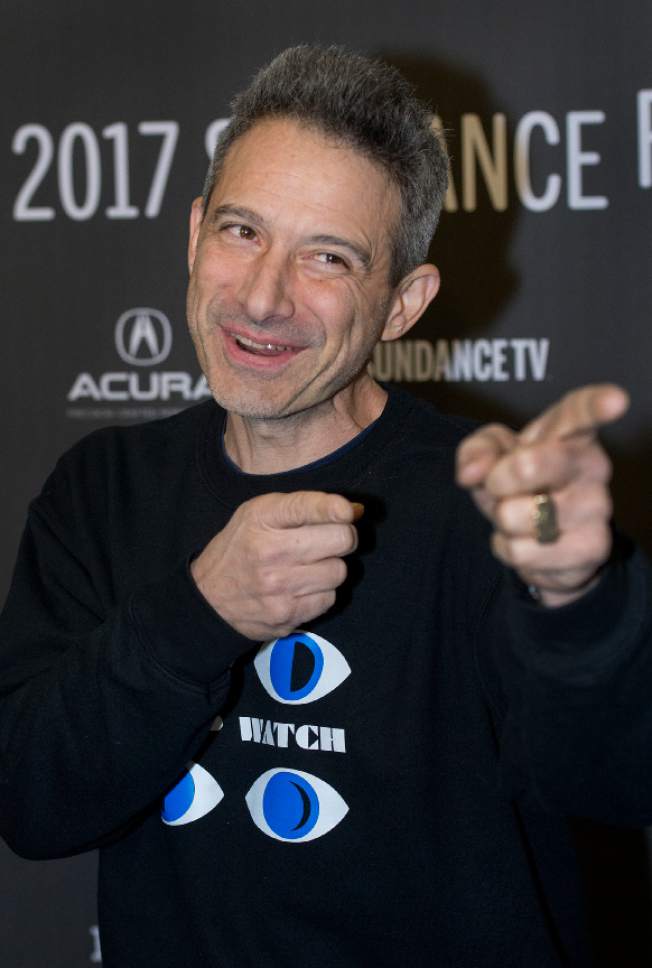 Leah Hogsten  |  The Salt Lake Tribune
Adam Horovitz arrives for the premiere of "Golden Exits" at the 2017 Sundance Film Festival on Jan. 22, in Park City. "Golden Exits" is a drama about a young foreign girl who disrupts the emotional balances of two families in Brooklyn. Horovitz plays "Nick" in the film.