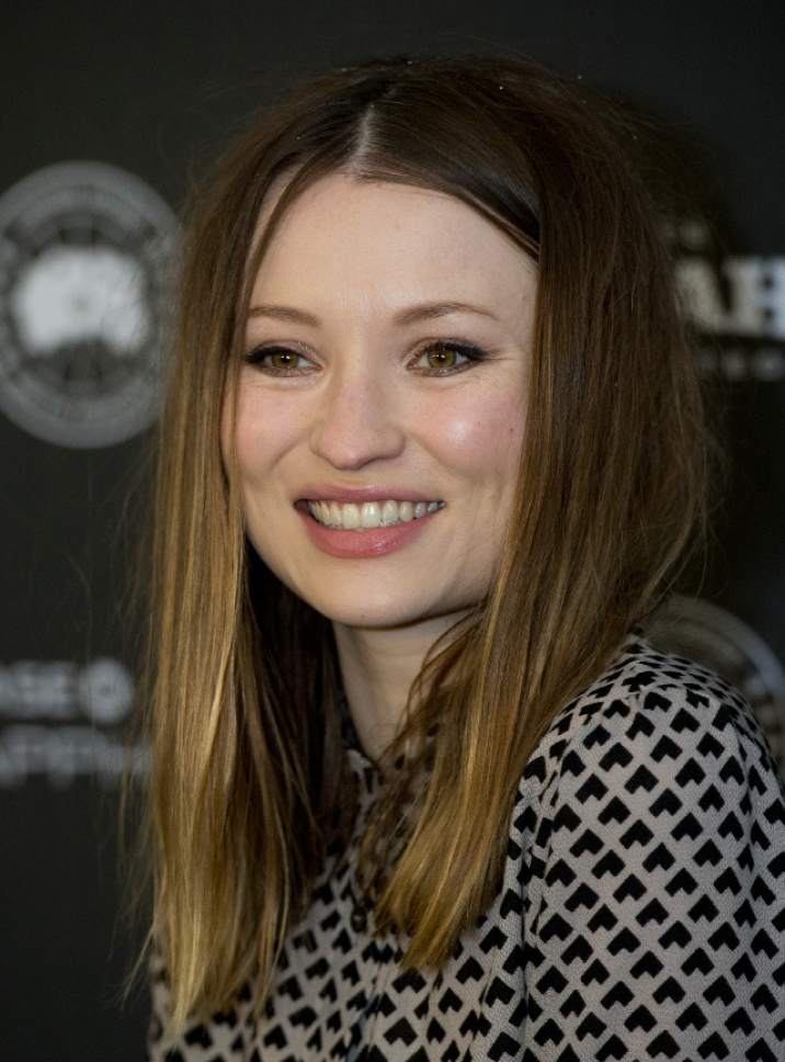 Leah Hogsten  |  The Salt Lake Tribune
Emily Browning arrives for the "Golden Exits" premiere at the 2017 Sundance Film Festival on Sunday, Jan. 22, in Park City. Browning plays "Naomi" in a drama about a young foreign girl who disrupts the emotional balances of two families in Brooklyn.