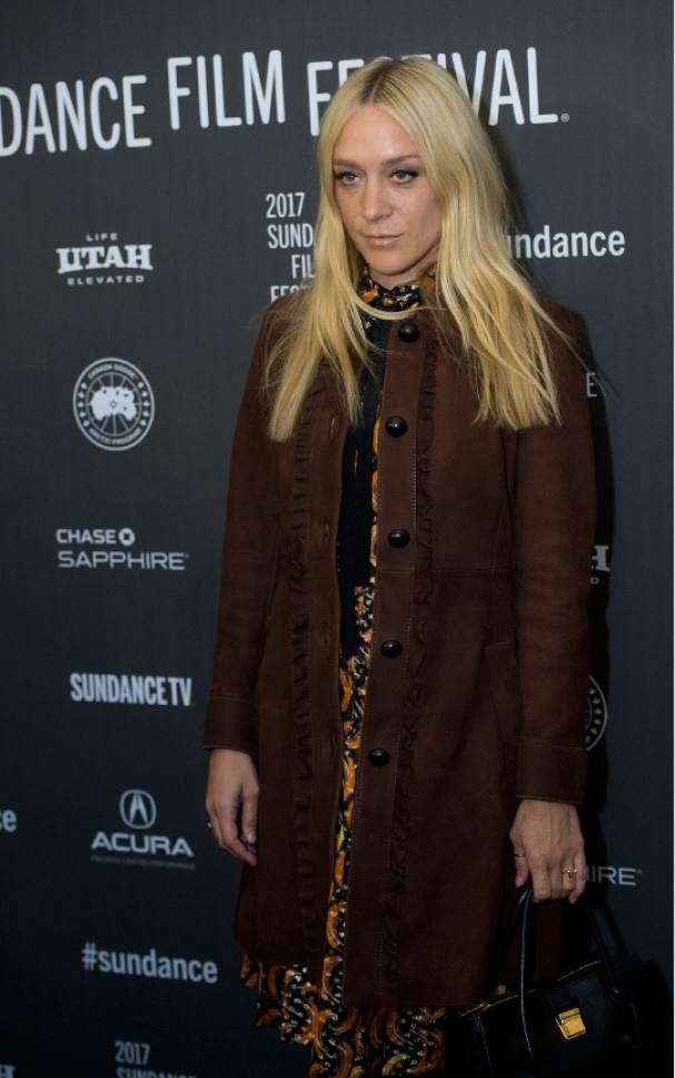 Leah Hogsten  |  The Salt Lake Tribune
Chloe Sevigny arrives for the premiere of "Golden Exits" at the 2017 Sundance Film Festival on Jan. 22, in Park City. "Golden Exits" is a drama about a young foreign girl who disrupts the emotional balances of two families in Brooklyn.