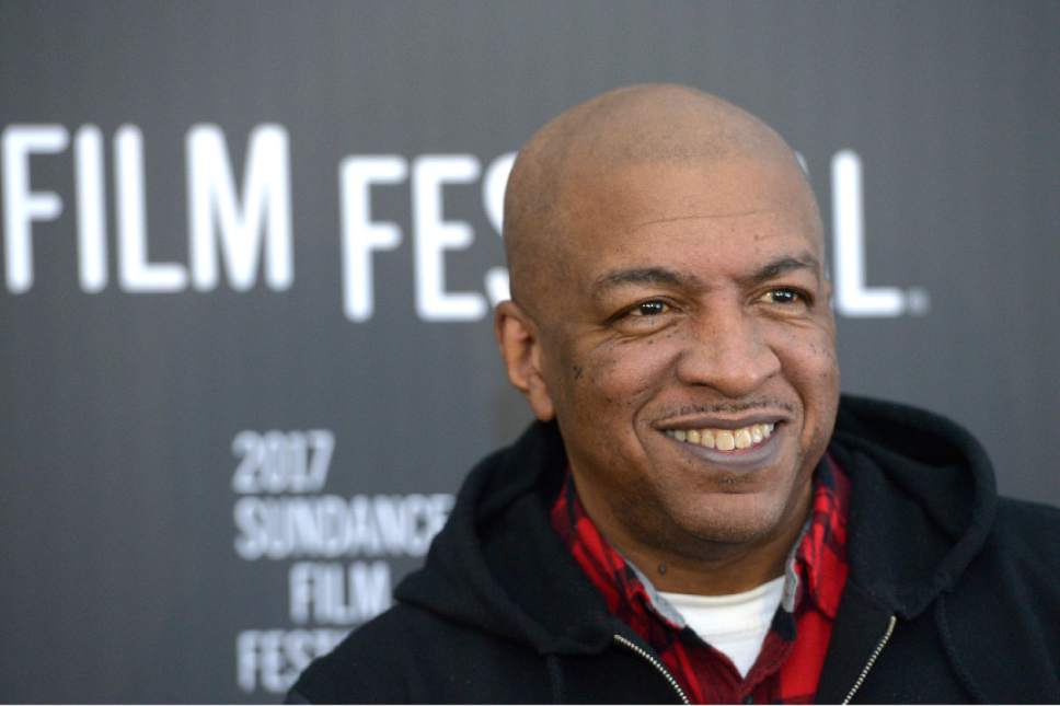 Leah Hogsten  |  The Salt Lake Tribune
"Roxanne Roxanne" co-producer Ralph McDaniels arrives at the premiere Sunday, Jan. 22, at the 2017 Sundance Film Festival in Park City.  "Roxanne Roxanne," a film based on hip-hop legend Roxanne Shanté, played by Chanté Adams, who went from hustling the streets at 14 to becoming the most feared battle emcee in the early-'80s New York rap scene.