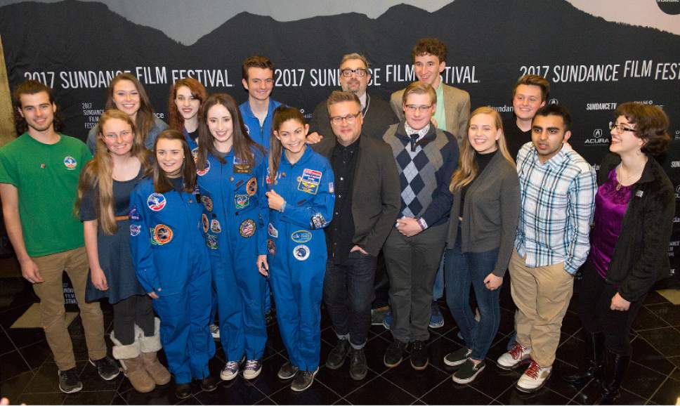 Leah Hogsten  |  The Salt Lake Tribune
The 2017 Sundance Film Festival opened in Salt Lake City, with a galaxy of stars for the documentary "The Mars Generation," the first time a children's film has been featured. "The Mars Generation" is a film about teens who aspire to be astronauts talk about going to Mars -- a goal that may be closer than many people think -- in director Michael Barnett's documentary.