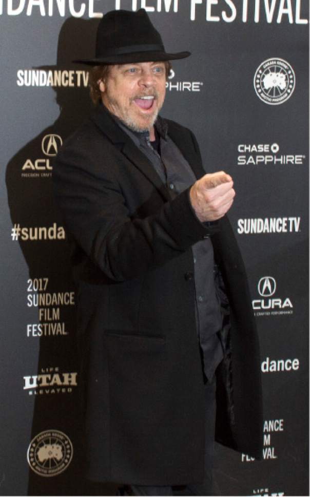 Rick Egan  |  The Salt Lake Tribune

Mark Hamill at the Ecceles Theatre for the premiere of "Brigsby Bear" at the 2017 Sundance Film Festival, in Park City, Monday, January 23, 2017.