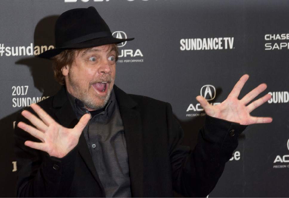 Rick Egan  |  The Salt Lake Tribune

Mark Hamill at the Ecceles Theatre for the premiere of "Brigsby Bear" at the 2017 Sundance Film Festival, in Park City, Monday, January 23, 2017.