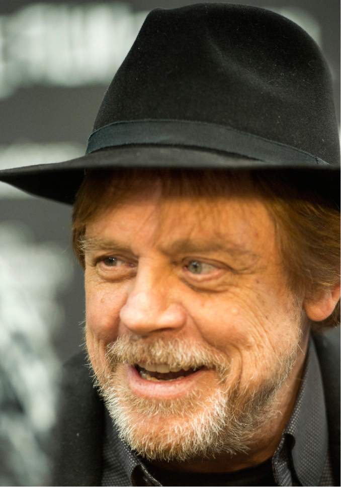 Rick Egan  |  The Salt Lake Tribune

Mark Hamill at the Ecceles Theatre in Park City for the premiere of "Brigsby Bear" at the 2017 Sundance Film Festival on Monday, Jan. 23, 2017.