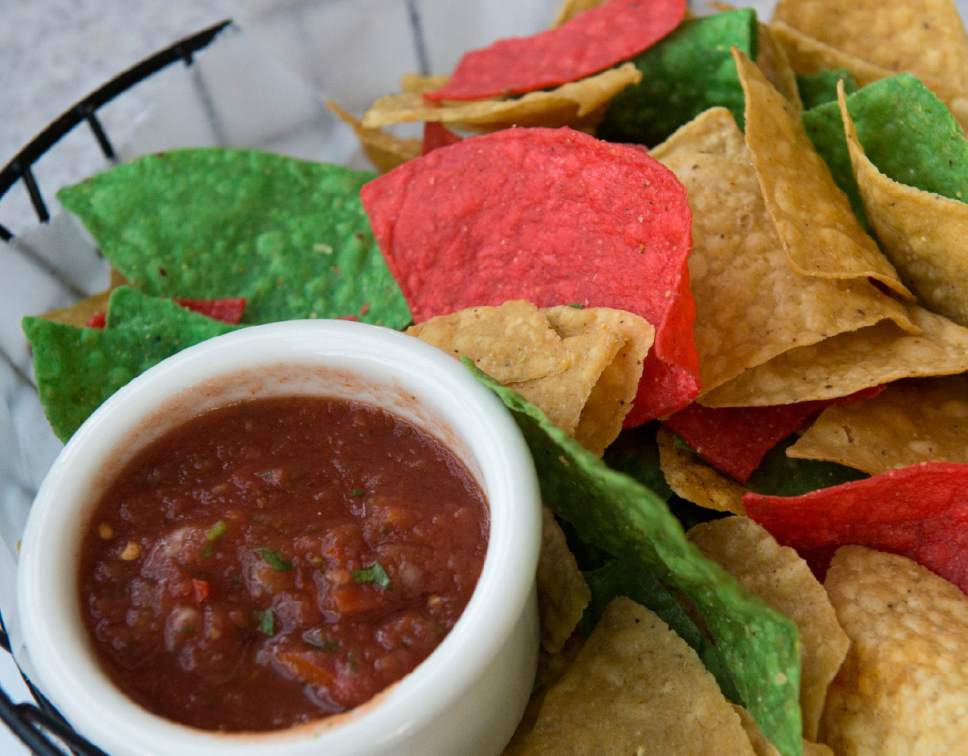Rick Egan  |  The Salt Lake Tribune

Chips and salsa at Chile-Tepin, a new Mexican restaurant in downtown Salt Lake City.