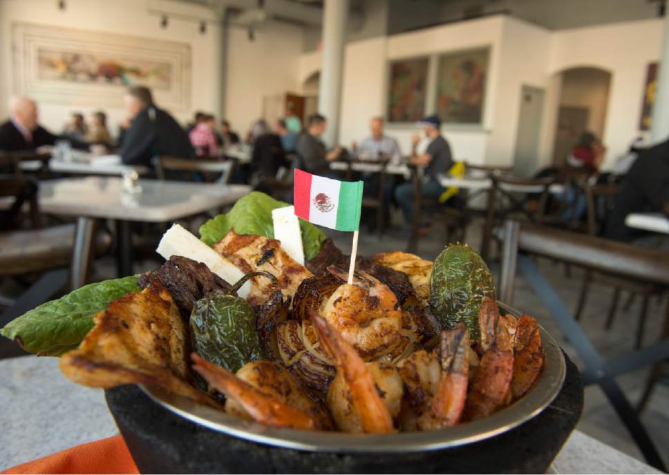 Rick Egan  |  The Salt Lake Tribune

The molcajete at Chile-Tepin, a new Mexican restaurant in downtown Salt Lake City.