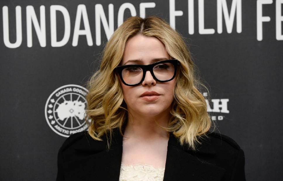 Francisco Kjolseth | The Salt Lake Tribune
Majandra Delfino attends the premiere of "Band Aid," at the Eccles Theatre as part of 2017 Sundance Film Festival in Park City on Tuesday, Jan. 24, 2017.