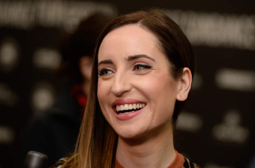 Francisco Kjolseth | The Salt Lake Tribune
"Band Aid," with actor Zoe Lister-Jones, pictured, (star of TV's "Life in Pieces") makes her debut as a writer and director, premiered Tuesday, Jan. 24, at the 2017 Sundance Film Festival in Park City.