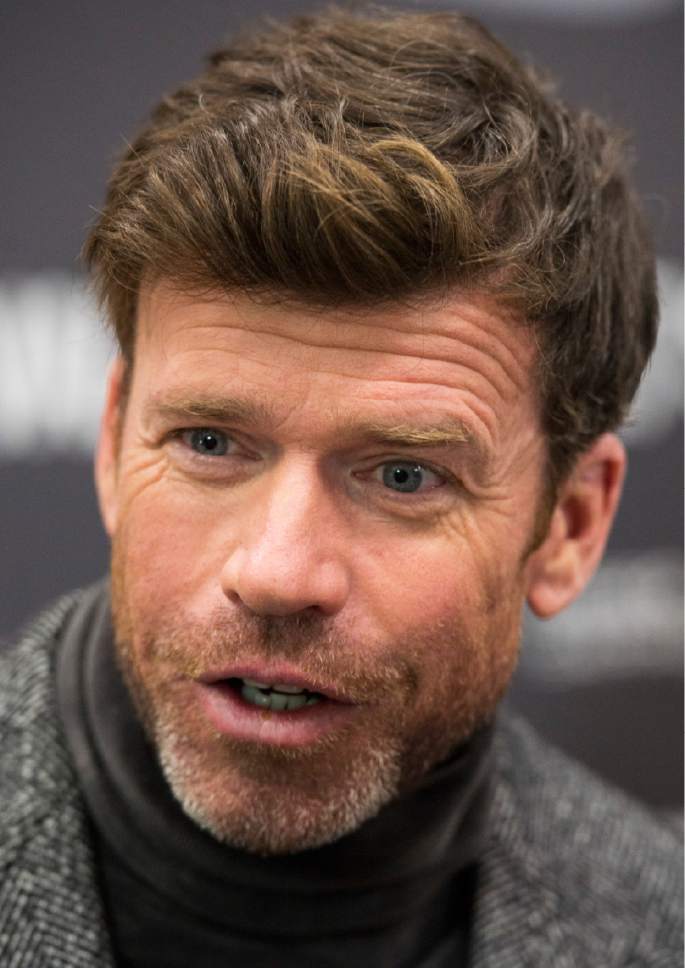 Rick Egan  |  The Salt Lake Tribune

Writer/director, Taylor Sheridan, at the Eccles Theatre for the world premiere of "Wind River" at the 2017 Sundance Film Festival in Park City, Saturday, January 21, 2017.